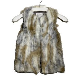 ZARA Gils Faux Fur Vest